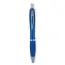 Riocolour - Długopis z miękkim uchwytem - Kolor przezroczysty niebieski
