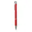 Bern - Przyciskany długopis - Kolor czerwony