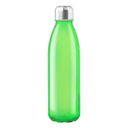 Szklana butelka sportowa Sunsox - kolor limonkowy