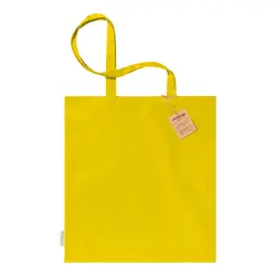 Bawełniana torba na zakupy Klimbou kolor żółty