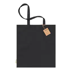 Bawełniana torba na zakupy Klimbou - kolor czarny