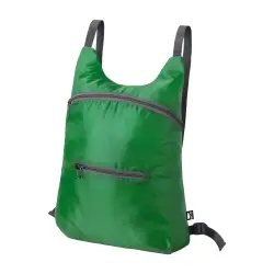 Składany plecak RPET Brocky kolor zielony