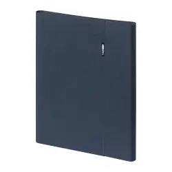Neseby - Folder na dokumenty RPET -  kolor ciemno niebieski