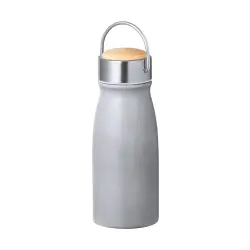 Izolowana butelka Barns kolor srebrny