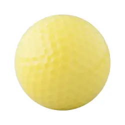 Piłka golfowa Nessa - kolor żółty