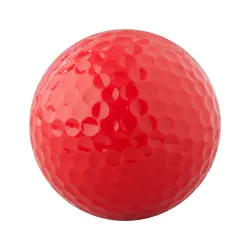 Piłka golfowa Nessa - kolor czerwony
