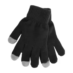 Rękawiczki do ekranów dotykowych Actium - kolor czarny