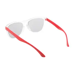 Okulary przeciwsłoneczne CreaSun - kolor czerwony
