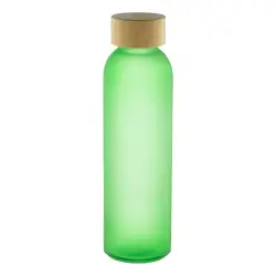 Cloody - szklana butelka sportowa -  kolor zielony
