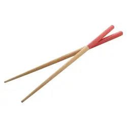 Pałeczki bambusowe Sinicus - kolor czerwony