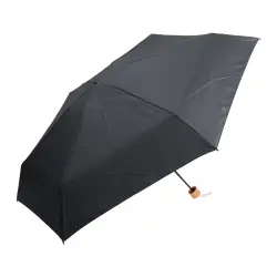 Mini parasol RPET Miniboo kolor czarny