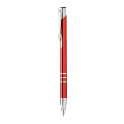 Długopis Channel - kolor czerwony