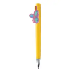 Długopis CreaClip - kolor żółty