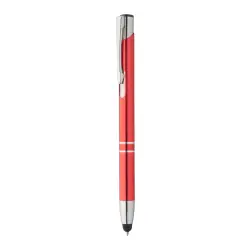 Długopis dotykowy Tunnel - kolor czerwony