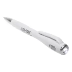 Długopis, lampka LED kolor biały