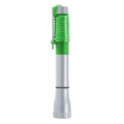 Długopis z lampką - zielony