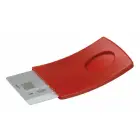 Etui na kartę kredytową ARCHED - czerwone