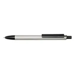 Długopis GENEVA, czarny, srebrny