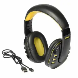 Słuchawki Bluetooth RACER - czarno-żółte