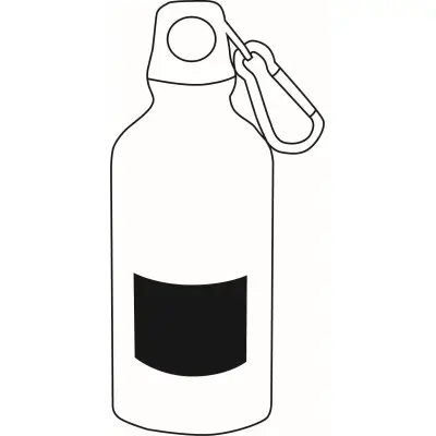 Butelka Aluminiowa TRANSIT czarny