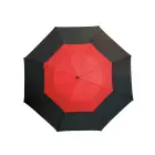 Parasol golf MONSUN czarny/czerwony