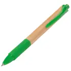 Długopis BAMBOO RUBBER zielono brązowy