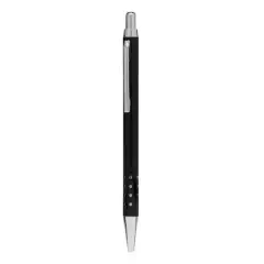 Aluminiowy długopis BUKAREST - kolor czarny