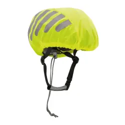 Ochraniacz przeciwdeszczowy na kask rowerowy BIKE PROTECT - kolor żółty