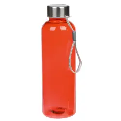 Plastikowa butelka PLAINLY - kolor czerwony