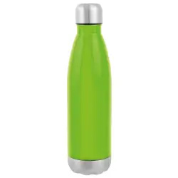 Butelka próżniowa GOLDEN TASTE, srebrny, zielony