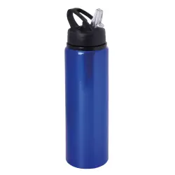 Aluminiowa butelka do picia SPORTY TRANSIT, niebieski
