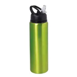 Aluminiowa butelka do picia SPORTY TRANSIT, zielony