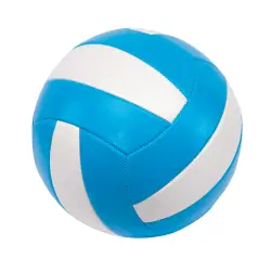 Piłka do siatkówki plażowej PLAY TIME niebieski/biały