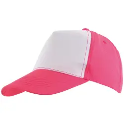 5 segmentowa czapka SHINY różowy