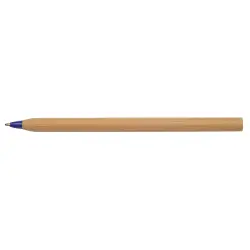 Długopis ESSENTIAL - kolor brązowy/niebieski