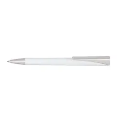 Długopis WEDGE biały/srebrny
