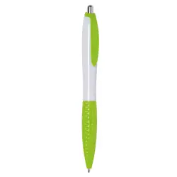 Długopis JUMP kolor biało zielony