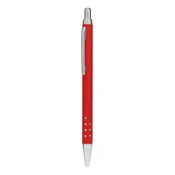 Mosiężny długopis BUDAPEST - kolor czerwony