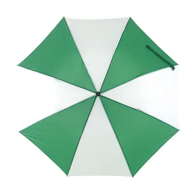 Parasol REGULAR biały/zielony