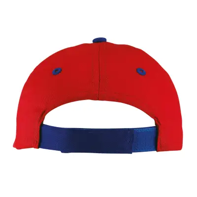 Czapka baseballowa dziecięca CALIMERO niebieski/czerwony