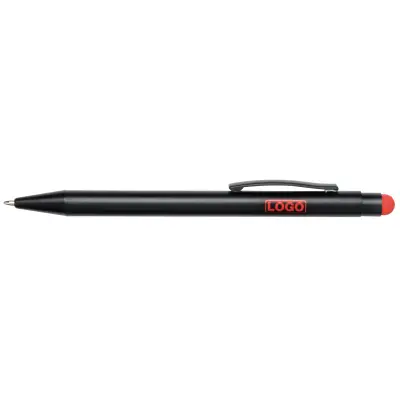 Długopis aluminiowy BLACK BEAUTY - kolor czerwony
