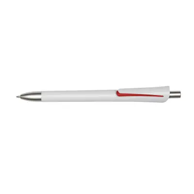 Długopis OREGON biało czerwony