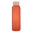 Szklana butelka TAKE FROSTY - kolor pomarańczowy