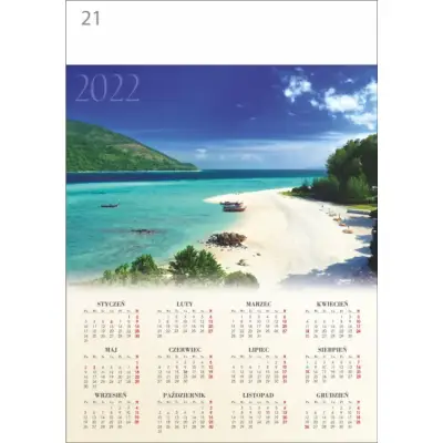 Kalendarz planszowy ze zdjęciem