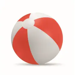 Playtime - Nadmuchiwana piłka plażowa - Kolor czerwony