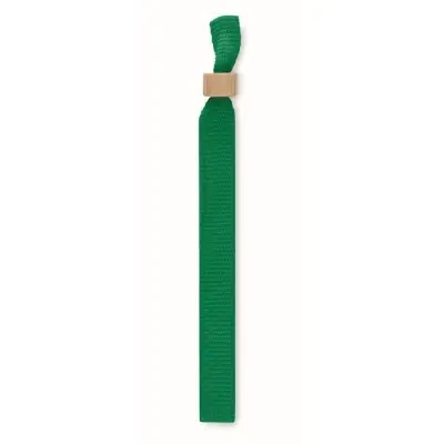 Opaska na rękę z RPET kolor zielony