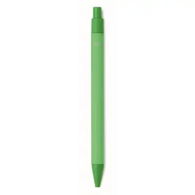 Długopis eko papier/kukurydza CARTOON COLOURED - kolor limonka