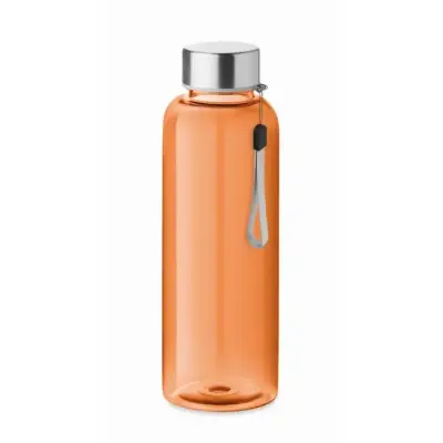 Butelka RPET 500ml  UTAH RPET - kolor przezroczysty pomarańczowy
