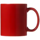 Kubek ceramiczny Santos - kolor czerwony