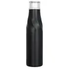 Samouszczelniająca się butelka Hugo z izolacją próżniowo miedzianą - kolor czarny